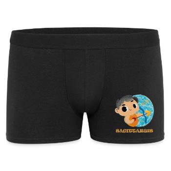 Signe du zodiaque Sagittaire - Boxer Homme - noir - Devant