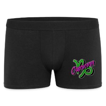 Tierkreiszeichen Himmel Steinbock Horoskop Galaxie - Männer Boxer Shorts - Schwarz - Vorne