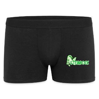 Horoskop Steinbock Esoterik Aberglaube Tierkreis - Männer Boxer Shorts - Schwarz - Vorne