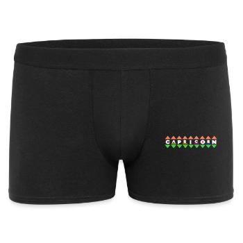 Constellation Horoscope Superstition Ciel Capricorne - Boxer Homme - noir - Devant