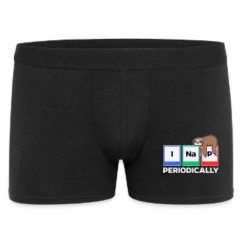 Sleeping Animal Humorous Statement Sloth Jungle - Men's Boxer Shorts - black - Front