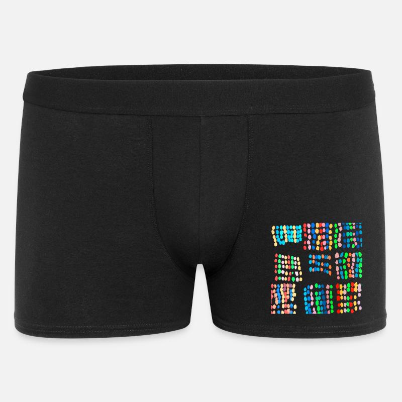 Pon-pon - Männer Boxer Shorts - Schwarz