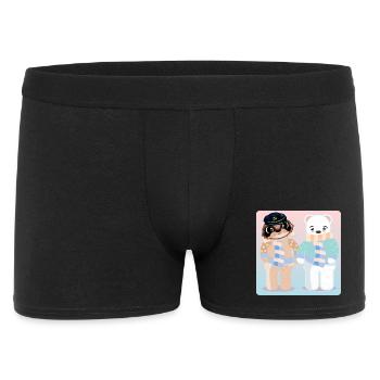CAPTAIN SLOTH - OURS POLAIRE SAINT-VALENTIN - AMOUR - Boxer Homme - noir - Devant