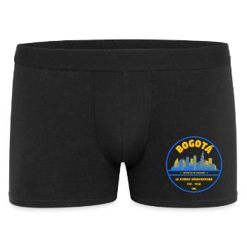 Bogotá Skyline Emblem - Men's Boxer Shorts - black - Front