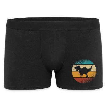 T-Rex - Boxer Homme - noir - Devant