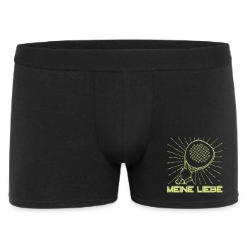 Racket Statement Player Tournament Padel Sport - Men's Boxer Shorts - black - Front