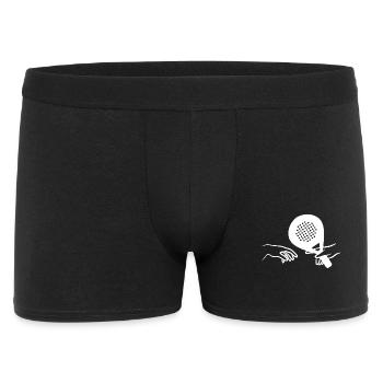 Rackets Padel Padel Team Sport Training Tennis - Men's Boxer Shorts - black - Front