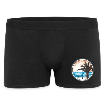 Islas Baleares - Männer Boxer Shorts - Schwarz - Vorne