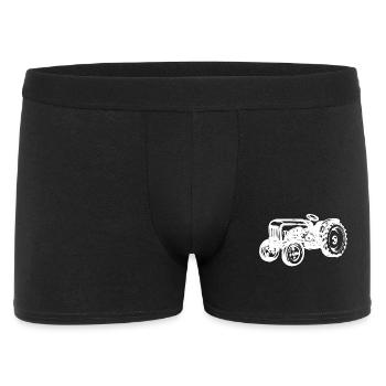 Agricultural Machinery Vehicle Farm Tractor Country Air - Men's Boxer Shorts - black - Front