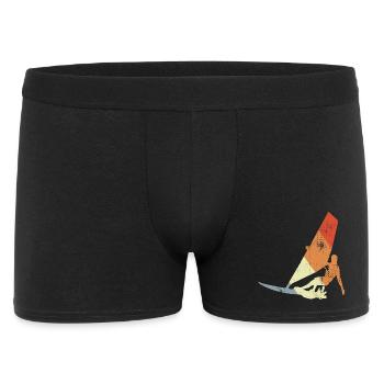 Vintage Windsurfers - Men's Boxer Shorts - black - Front