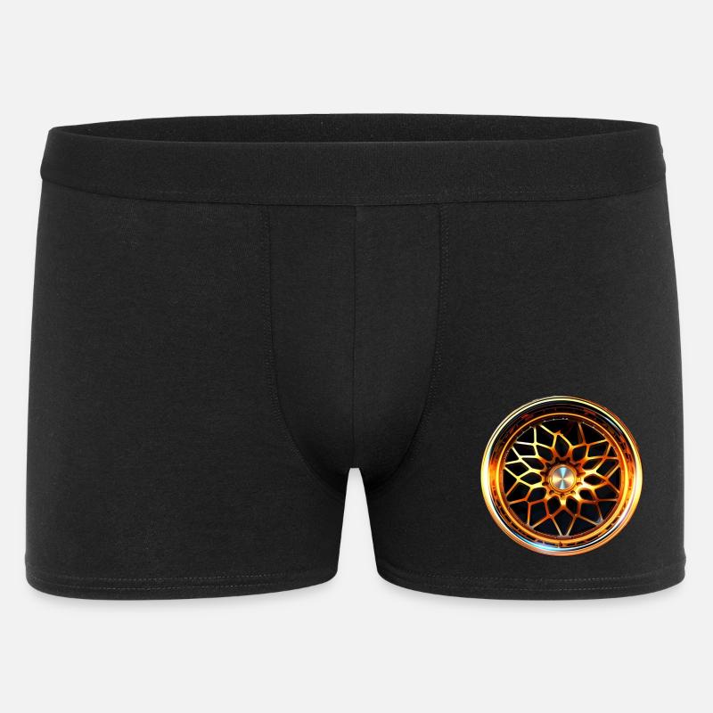 Car Rim - Männer Boxer Shorts - Schwarz