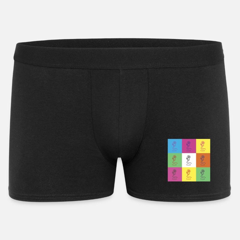 Conception du microphone - Boxer Homme - noir