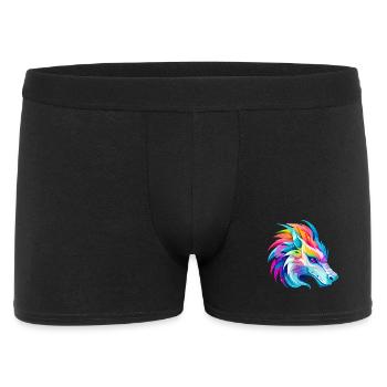 Rainbow Dragon Head - Men's Boxer Shorts - black - Front