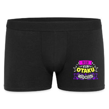 Heart Anime Girl Statement Otaku Manga Japan - Boxer Homme - noir - Devant