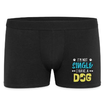 Déclaration de chien Animal préféré Animaux de compagnie Animaux - Boxer Homme - noir - Devant