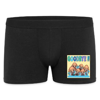 FAREWELL TEAM GOODBYE MONKEY - Men's Boxer Shorts - black - Front