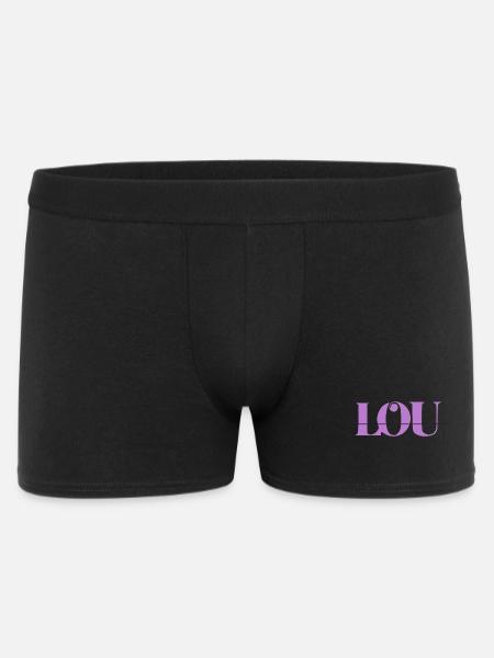 Lou - Boxer Homme - noir