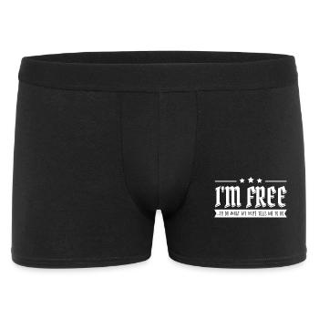 Funny Saying Senior Leisure Retirement Retiree - Men's Boxer Shorts - black - Front