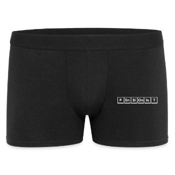 Pensioner Retirement Statement Leisure Farewell - Men's Boxer Shorts - black - Front