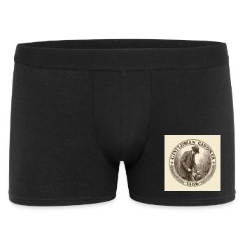 Gentleman Gardener - Men's Boxer Shorts - black - Front