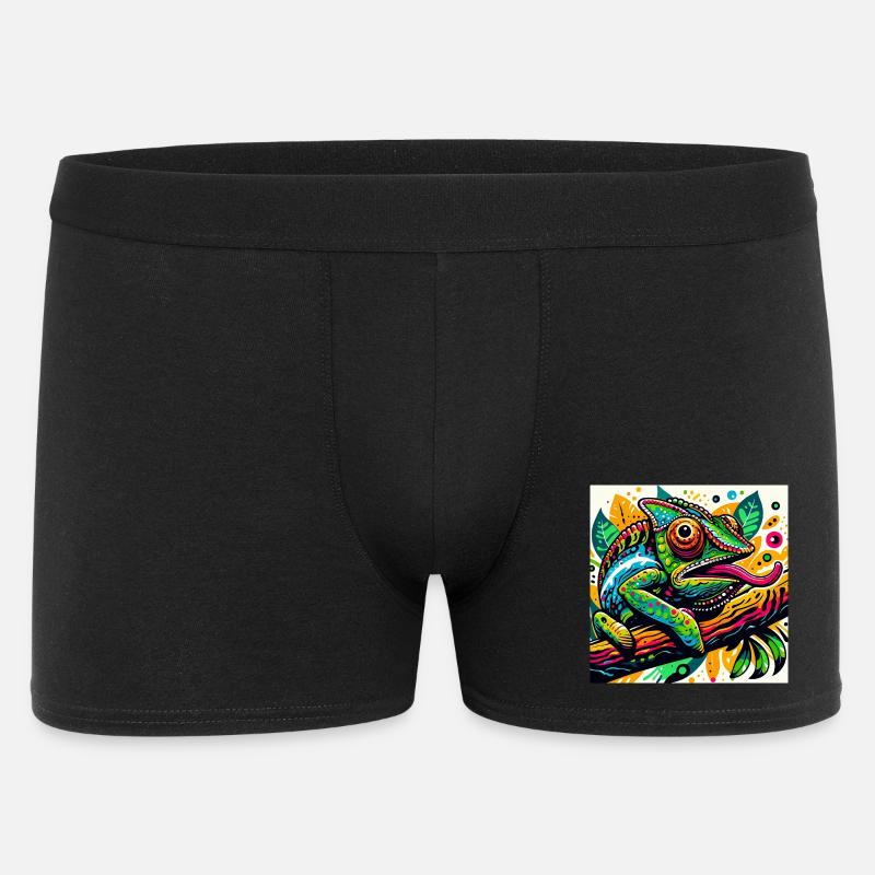 Caméléon - Boxer Homme - noir