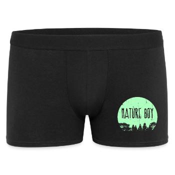 Campsite Nature Statement Hikers Camping - Men's Boxer Shorts - black - Front