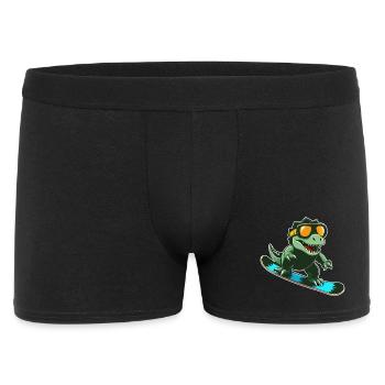 T-Rex Snowboard - Boxer Homme - noir - Devant