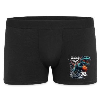 Basketball T-Rex Dinosaur Gift - Men's Boxer Shorts - black - Front