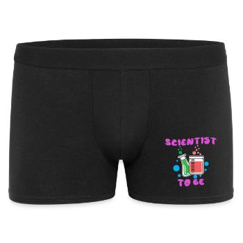 Profession Scientifique Superviseur de déclaration - Boxer Homme - noir - Devant