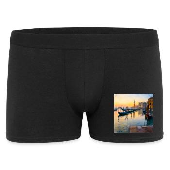 Venise - Boxer Homme - noir - Devant