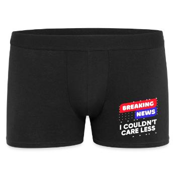 Quoi qu’il en soit, je me fiche de l’attitude, détendez-vous - Boxer Homme - noir - Devant
