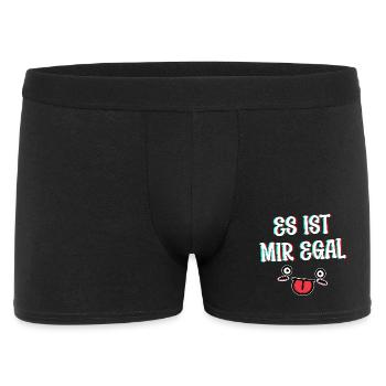 I don't care Cool Saying Attitude Relax Chill - Men's Boxer Shorts - black - Front