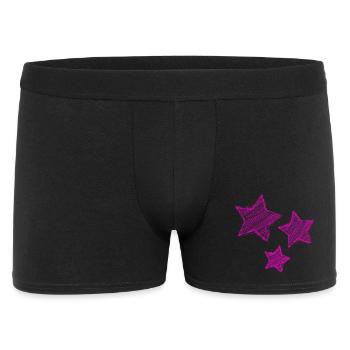 HERZ. PAAR. ICH HABE GERADE GEHEIRATET. Junggesellinnenabschied. VALENTINSTAG. - Männer Boxer Shorts - Schwarz - Vorne