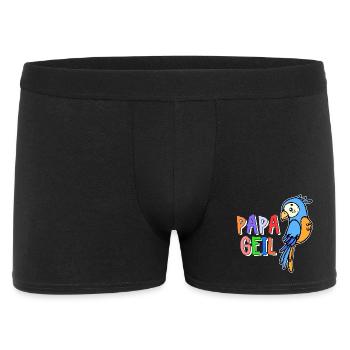 Parrot, Saying, Bird, Animal, Bird Lover, Jungle - Men's Boxer Shorts - black - Front