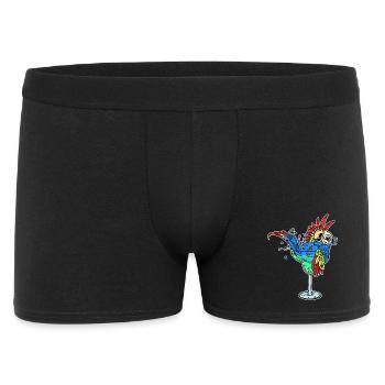 Animal Lover, Pet, Parrot, Animal, Bird, Zoo - Men's Boxer Shorts - black - Front