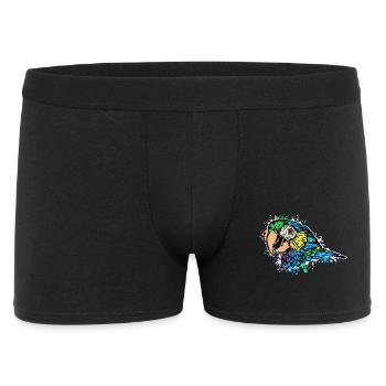 Parrot, Bird, Animal, Zoo, Bird Lover, Africa - Men's Boxer Shorts - black - Front