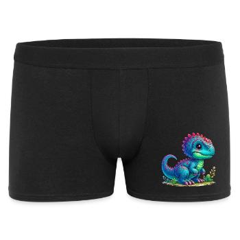 Dinosaur - Men's Boxer Shorts - black - Front