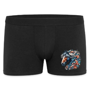 Horse - Men's Boxer Shorts - black - Front