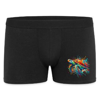 Tortue - Boxer Homme - noir - Devant