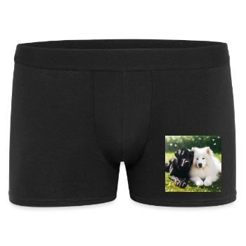 OIG1-KARTON - Männer Boxer Shorts - Schwarz - Vorne