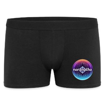 Le Christ revient bientôt - Boxer Homme - noir - Devant