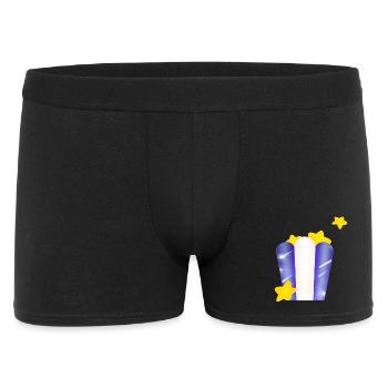 Sachet étoilé ! - Boxer Homme - noir - Devant