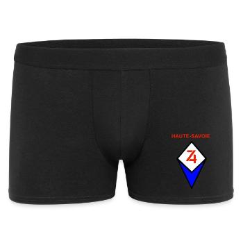 Haute-savoie - Boxer Homme - noir - Devant