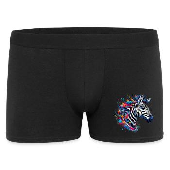 Zèbre - Boxer Homme - noir - Devant