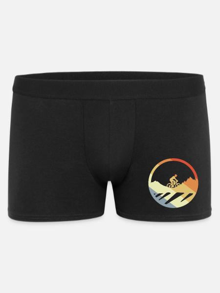 VTT Dessin Vintage - Boxer Homme - noir