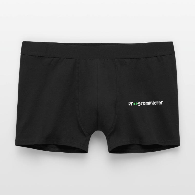 Programmer, Geek, Scripting, Code, Nerd Men's Boxer Shorts