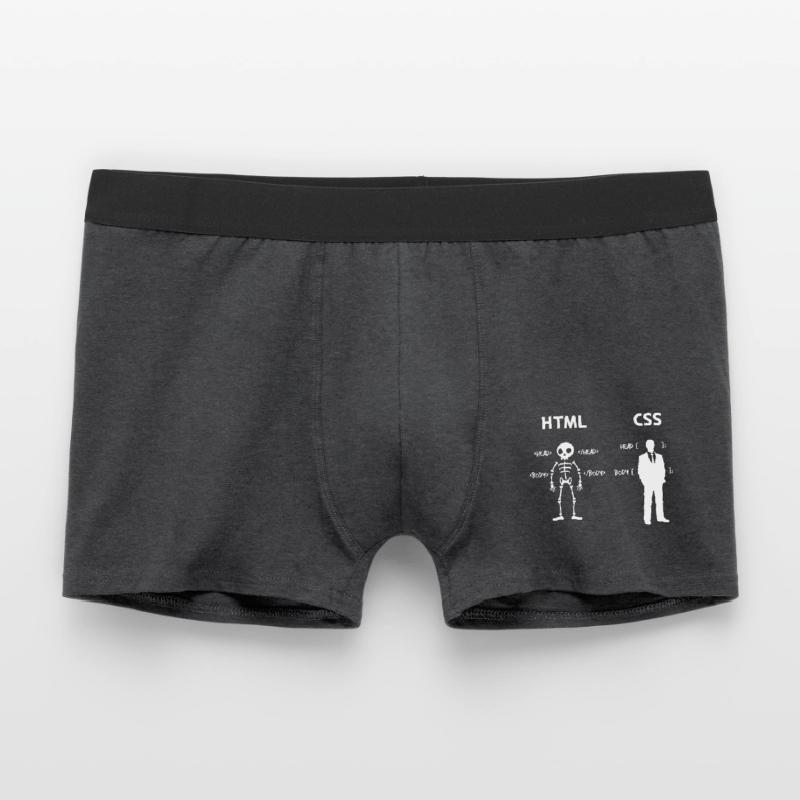 Code Css C++ Php Java Developer Code Scripting Men's Boxer Shorts