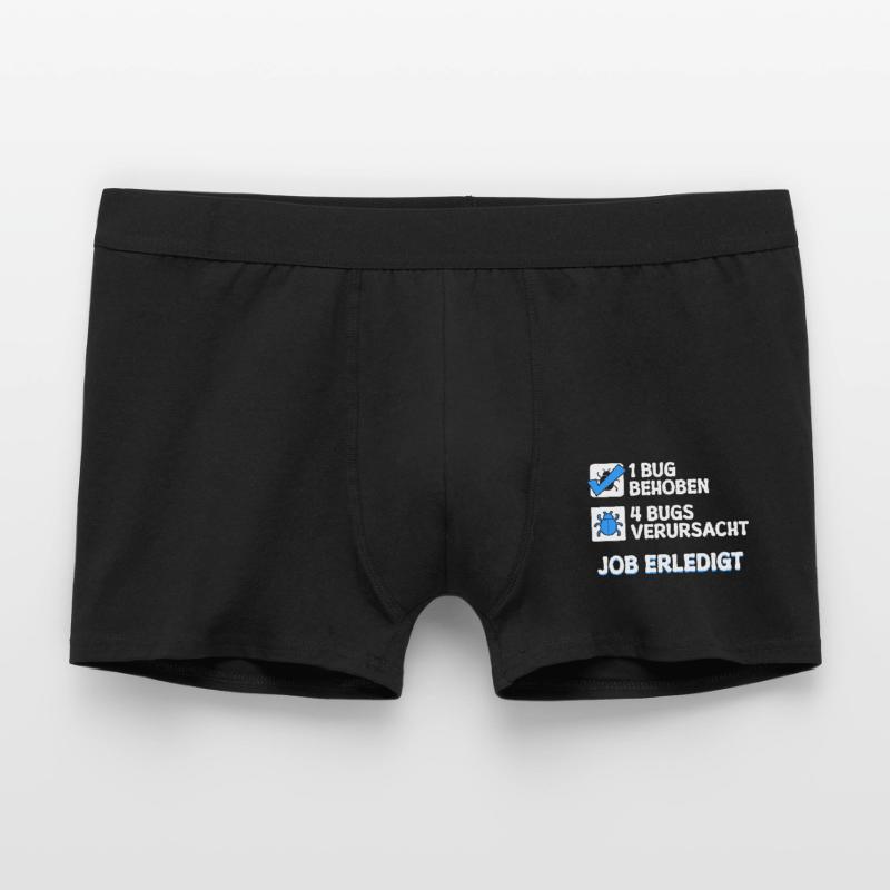 Developer Coden Skripting Bugs Debug Bugfixing Men's Boxer Shorts