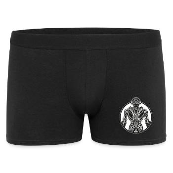 Robot Rétro Circulaire - Boxer Homme - noir - Devant