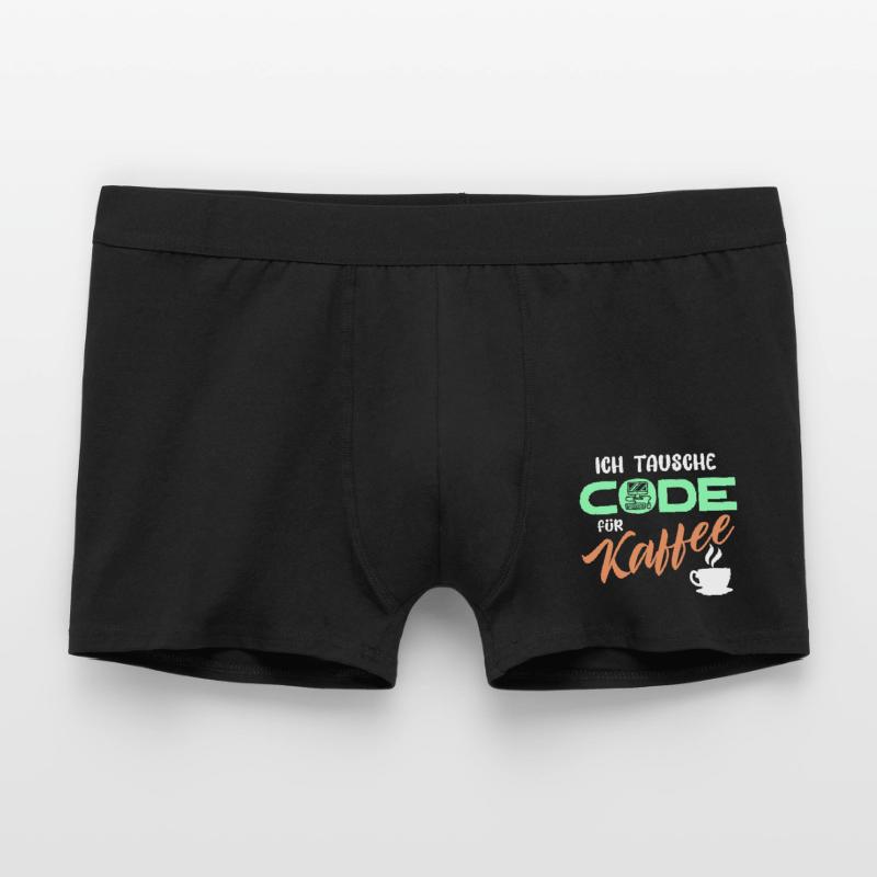 Code Developer Statement Programmierer Computer Männer Boxer Shorts